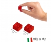 Blox - 100 4er Bausteine rot - kompatibel mit bekannten Spielsteinen Blox - 100 4er Bausteine rot - kompatibel mit bekannten Spielsteinen