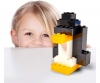 Blox - 1000 4er Bausteine gelb - kompatibel mit bekannten Spielsteinen