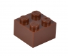 Blox - 100 4er Bausteine braun - kompatibel mit bekannten Spielsteinen Blox - 100 4er Bausteine braun - kompatibel mit bekannten Spielsteinen