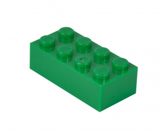 Blox - 40 8er Bausteine grün - kompatibel mit bekannten Spielsteinen