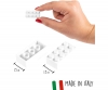Blox 500 white 8 pin Bricks loose Blox 500 white 8 pin Bricks loose