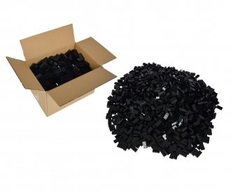Blox - 500 8er Bausteine schwarz - kompatibel mit bekannten Spielsteinen