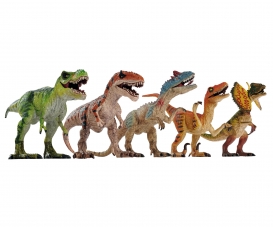 Dinosaurier 27-30cm, 5-sort. Dinosaurier 27-30cm, 5-sort.