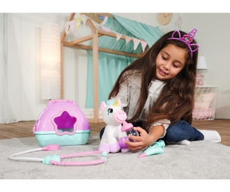 Doktorkoffer mit Plüsch Einhorn