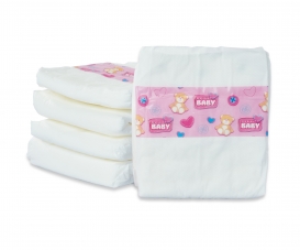 New Born Baby 5 Diapers