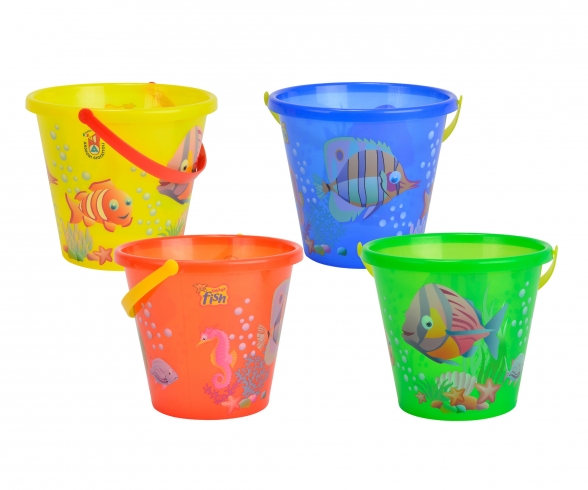 Sand Bucket transparent, 4-ass. Sand Bucket transparent, 4-ass.