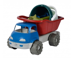 Recycle Dumper Truck filled Recycle Dumper Truck filled