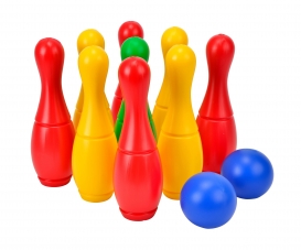 Skittle with Holder