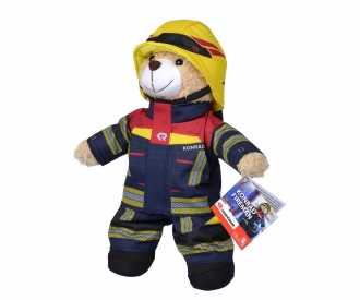 Super Mario Firefighter Mario Feuerwehrmann Fireman Plüsch Spielzeug Stofftier 