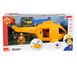 Sam Helicopter Wallaby II with Figurine