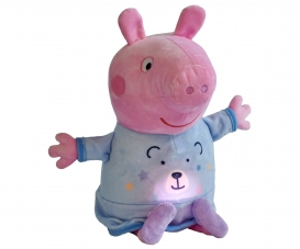 Peppa Pig Plush Good Night Plush/Blue