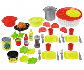 Ecoiffier Frisches Gemüse für Kinderspielküche 22-teilig Spiellebensmittel 