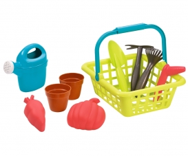 Ecoiffier Gardener’s basket with accessories