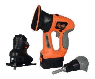 Lee Faial ontsnappen Black+Decker eVo 4-in-1 Tool 7600360102 - Workbenches & tools - Role play  toys - Categories - www.smoby.de