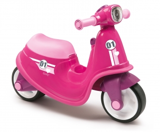 Smoby Scooter Laufrad Pink