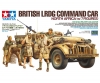 1:35 Brit. LRDG Command Car w/ 7 Figures