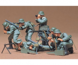 1:35 WWII Fig.-Set Ger. MG Troops (7)