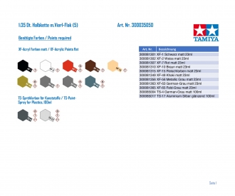 1:35 WWII Ger.Halftr. w/4-Bar.AA Gun (5)