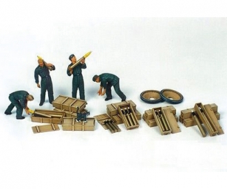 1:35 WWII Fig.-Set Tank Ammo Load.Cr.(4)