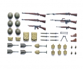 1:35 Diorama-Set WWII US Infant. Weapons 1:35 Diorama-Set WWII US Infant. Weapons