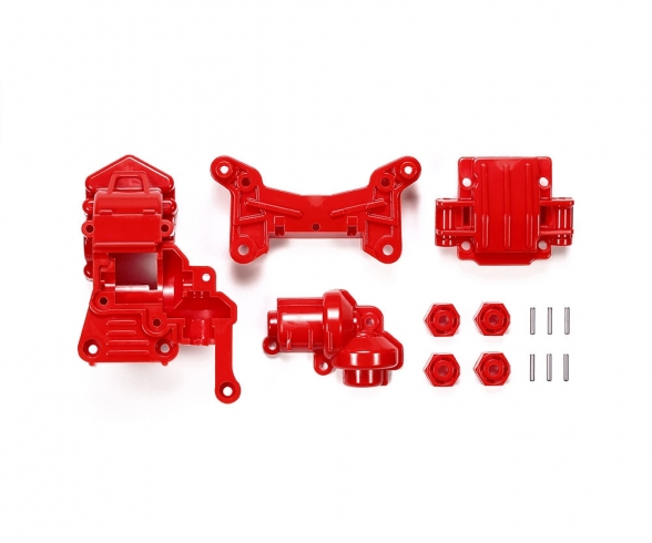 TA-01/02 4WD Front Gear Case red