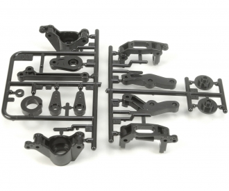 TA-03F/R C-Teile Lenkhebel/C-Halter (2)