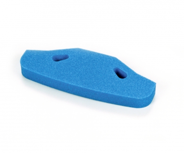 TT-01/TGS Urethan Stossfänger Blau