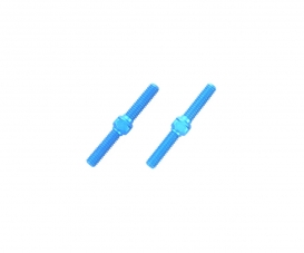 3x23mm Alum. Turnbuckle Shaft (2) blue