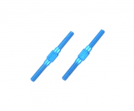 Alum. Turnbuckle Shaft 3x32mm (2) blue