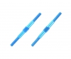 Alum. Turnbuckle Shaft 3x42mm (2) blue