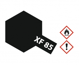 XF-85 Flat Rubber black 10ml Acrylic