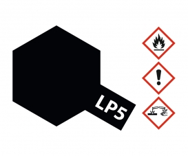 LP-5 Schwarz seidenmatt 10ml