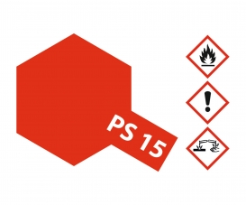 PS-15 Metallic Red Polycarbonate 100ml