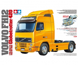 1:14 RC VOLVO FH12 Globetrotter 420 Kit