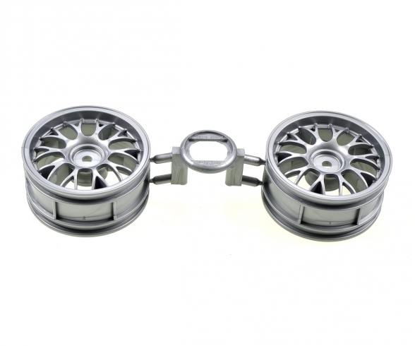 1:10 Y-Spoke Wheels grey 26mm (2)