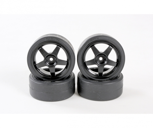 1:10 Tire(w/Wheel) (4 pcs.)for 58386