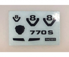 Metal Transfer Sticker Scania S770 56368