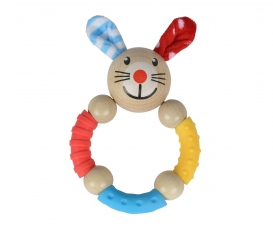 Baby wooden teething toys hot sale