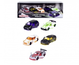 Majorette chrome car set deals